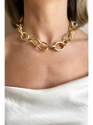 Gold color - Necklace - Sose Moda