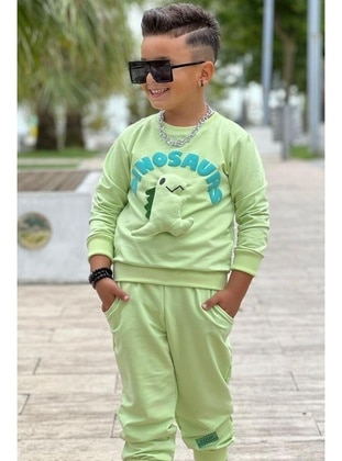 أخضر - ملابس رياضية سفلية للأولاد - Riccotarz