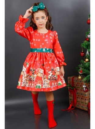 Riccotarz Red Girls` Dress