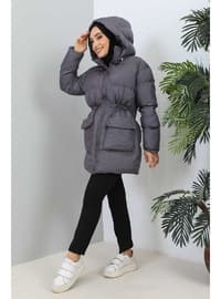 Smoke Color - Fully Lined - Puffer Jackets
