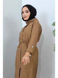 Tan - Unlined - Trench Coat