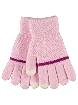 Pink - Kids Gloves - Kitti