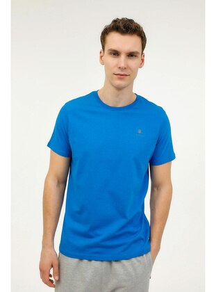 Saxe Blue - Men`s T-Shirts - Lumberjack