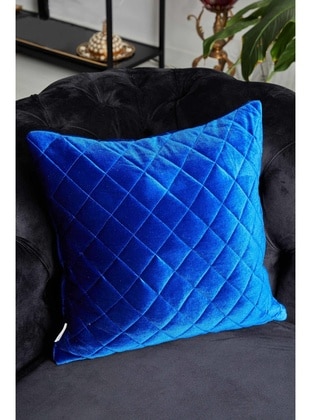 أزرق بترولي - غطاء وسادة - Aisha`s Design