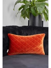 Brick Red - Throw Pillow Covers