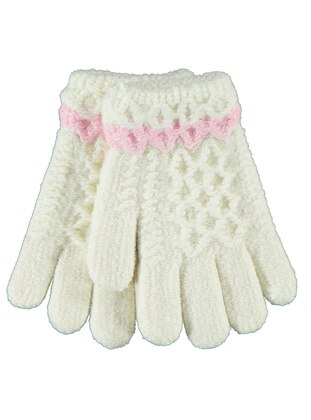 Ecru - Kids Gloves - Kitti