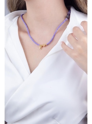 Lilac - Necklace - Sose Moda