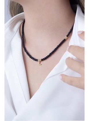 Black - Necklace - Sose Moda