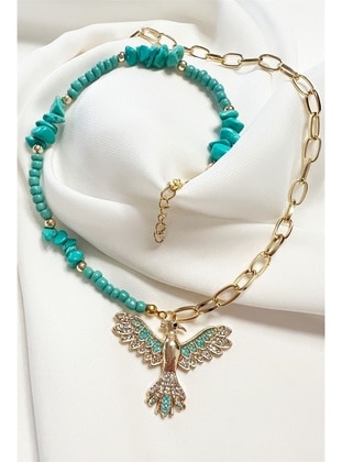 Turquoise Phoenix Necklace