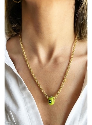 Green - Necklace - Sose Moda