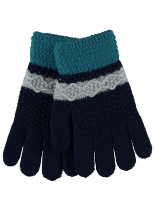 Navy Blue - Kids Gloves - Kitti