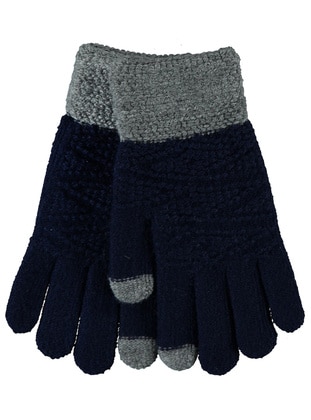 Navy Blue - Kids Gloves - Kitti