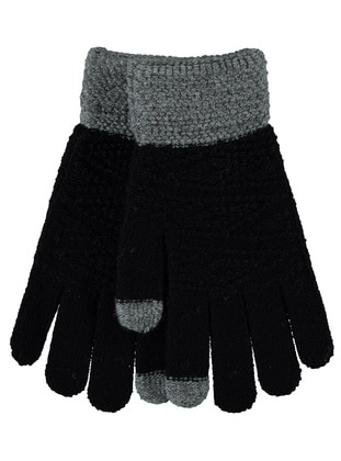 Black - Kids Gloves - Kitti