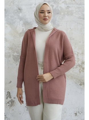 Dusty Rose - Knit Cardigan - InStyle