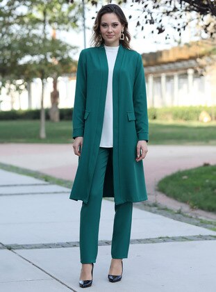 Emerald - Unlined - Suit - Fashion Showcase Design