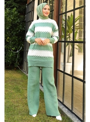 Mint Green - Knit Suits - Bestenur