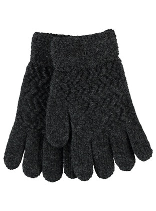 Dark Gray - Kids Gloves - Kitti