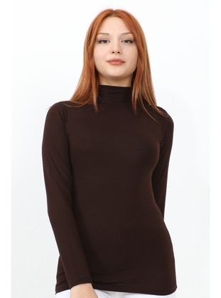 Bitter Chocolate - Polo neck - Tank - InStyle