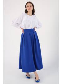 Saxe Blue - Unlined - Skirt