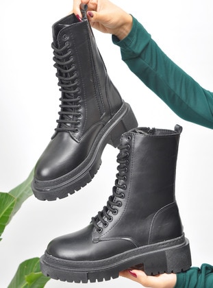 1000gr - Black - Boot - Boots - Aska Shoes
