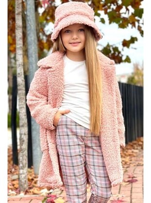 Powder Pink - Girls` Coat - Riccotarz