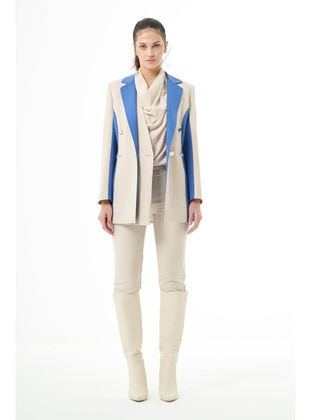 Beige - Jacket - MIZALLE