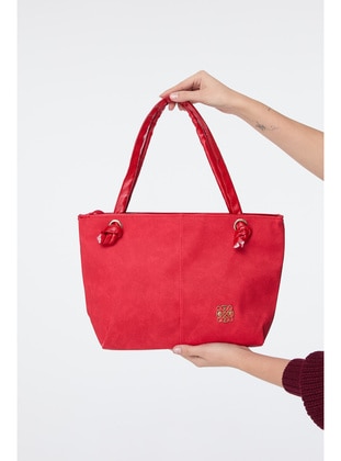 Red - Shoulder Bags - Tofisa