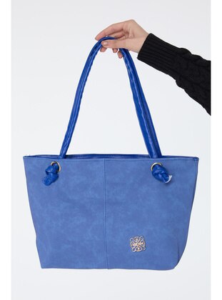 Saxe Blue - Shoulder Bags - Tofisa