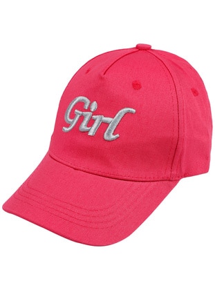 Civil Girls Kız Çocuk Kep Şapka 10-13 Yaş Fuşya