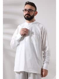 White - Men`s Shirts - online