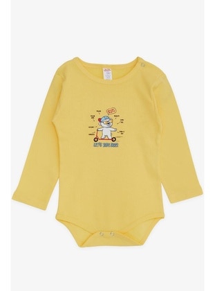 Yellow - Baby Bodysuits - Breeze Girls&Boys