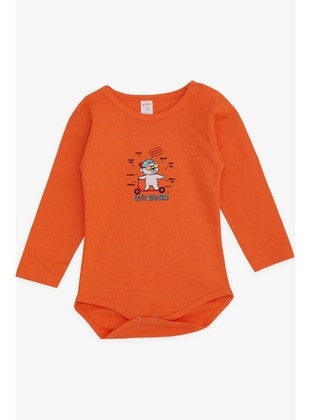 Orange - Baby Bodysuits - Breeze Girls&Boys