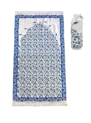 Navy Blue - Prayer Mat - İhvan