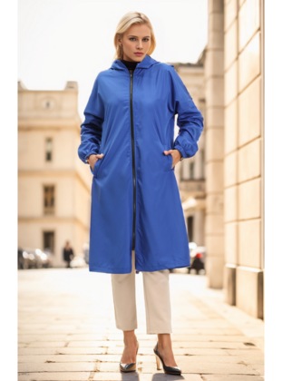 Saxe Blue - Topcoat - Layda Moda