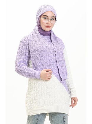 Lilac - Knit Sweaters - Layda Moda