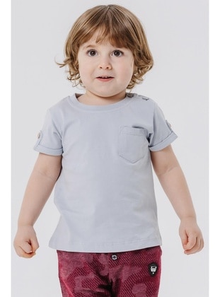 Grey - Baby T-Shirts - Breeze Girls&Boys