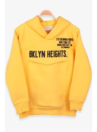 Yellow - Boys` Sweatshirt - Breeze Girls&Boys