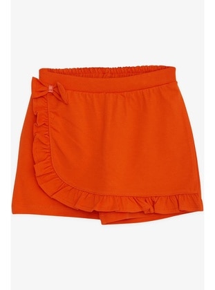 Orange - Girls` Shorts - Breeze Girls&Boys