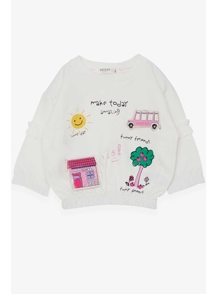 Ecru - Baby Sweatshirts - Breeze Girls&Boys