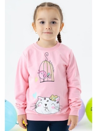 Powder Pink - Baby Sweatshirts - Breeze Girls&Boys