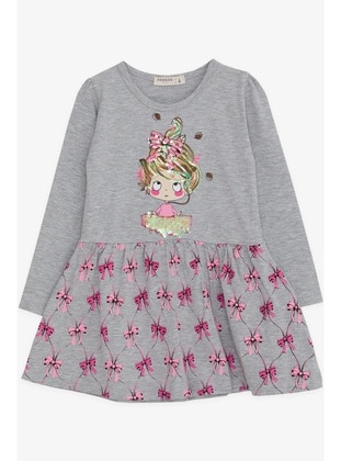 Grey - Girls` Dress - Breeze Girls&Boys