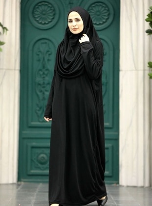 Black - Unlined - Prayer Clothes - Marina