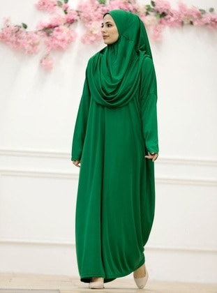 Green - Unlined - Prayer Clothes - Marina