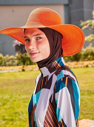 Orange - Hats - Marina
