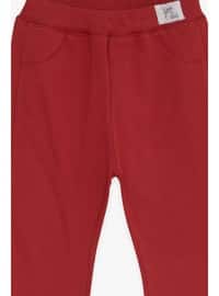 Brick Red - Baby Sweatpants