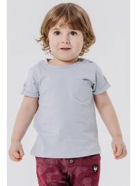 Grey - Baby T-Shirts