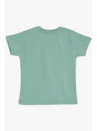 Mint Green - Boys` T-Shirt