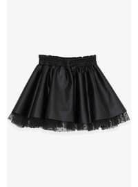 Black - Girls` Skirt