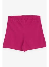 Fuchsia - Girls` Shorts
