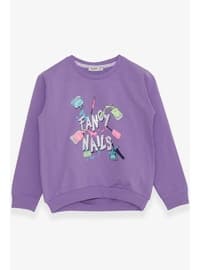 Lilac - Girls` Sweatshirt